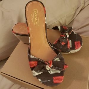 Coach Lorah Wedge Sandals